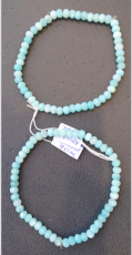 Larimar Armband 5,5 x 3 mm Linse