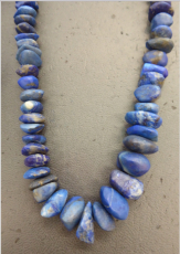 Lapis Lazuli Collier &quote; Afghane &quote;