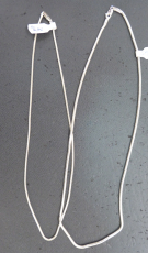Silber Schlangenkette 1,6 /42