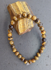 Tigerauge Armband , 6 mm