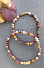 Mookait Armband 4 mm Kugel fac AAA