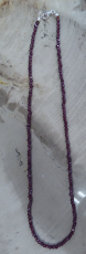 Rhodolith Granat Collier 03/ 42 fac.