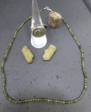 Apatitkette 3 mm fac AAAA