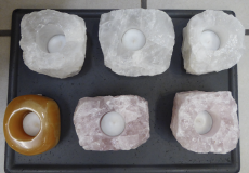 Bergkristall-Teelicht AA