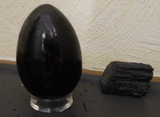 Eier Schwarzer Turmalin Schörl