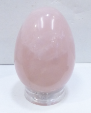 Eier Rosenquarz AAA