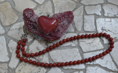 Schaumkorallen Kette 6 mm