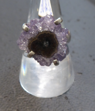 Amethyst Rosette Ring RARITÄT