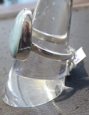 Larimar Ring " Dreieck "