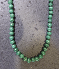 Malachit Collier 4 mm AAAA