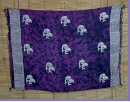 Sarong violet batik Delphin