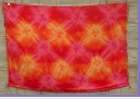 Sarong  gelb-pink-orange star