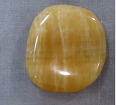 Calcit, orange &quote;Seife&quote;