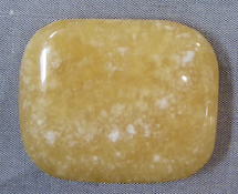 Calcit, orange &quote;Seife&quote; 2
