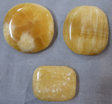 Calcit, orange &quote;Seife&quote; 2