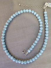 Larimar Kugelkette