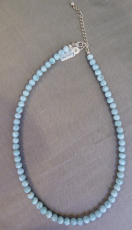 Larimar Kugelkette
