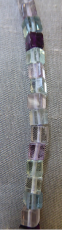 Fluorit Kette 5 mm Würfel