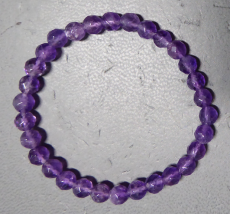 Amethyst 6 mm fac. AAA