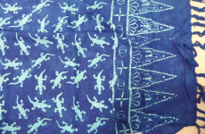 Sarong Blau Gecko