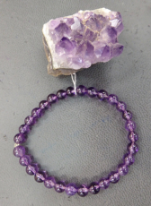 Amethyst 6 mm Armb.