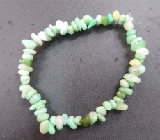 Chrysopras Splitter Armband