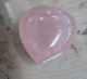 Rosenquarz Herz 25 x 25 14 mm AAAA Qualität