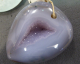 Achat- Amethyst Drusen Anhänger , der Besondere