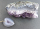 Achat- Amethyst Drusen Anhänger , der Besondere