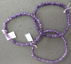 Amethyst Armband, 4 mm fac. AAAA