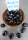 Obsidian, schwarz Trommelstein