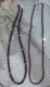 Rhodolith- Grossular Granat Collier 04 / 42 fac.
