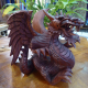 Drache, Holz Suar, 20 cm mit Flügel