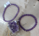 Amethyst 4 mm Armband AAAA