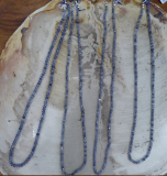 Cordierit / Iolith Würfelkette 2,5 mm