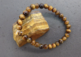 Tigerauge Armband , 6 mm