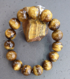 Tigerauge Armband , 14 mm
