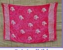 Sarong pink batik Delphin