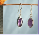 Amethyst Ohrring