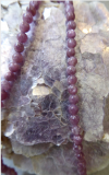 Lepidolith Kette 6 mm AAAA
