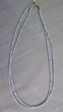 Aquamarin 2mm Collier