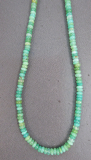 Chrysokollquarz Collier