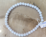 Chalcedon Armband, facettiert