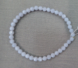 Chalcedon Armband, facettiert