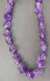 Amethyst Brocken  Kette