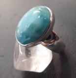 Larimar Ring AAA