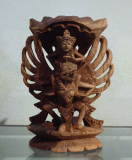 Garuda mit Vishnu